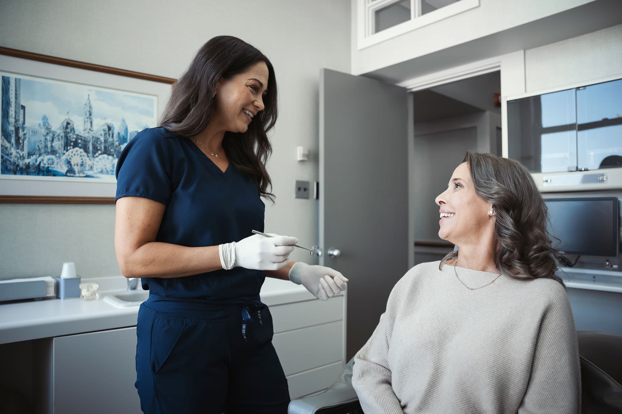 A dental appointment at Derby Dental Group